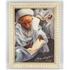 Image 2 : Ruth Slater Oil on Board Framed Religious Portrait