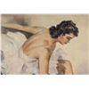Image 3 : 1955 Oil on Canvas Dancer Illegibly Signed
