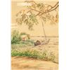 Image 1 : L. Daniel (Canadian) Watercolor on Paper