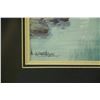Image 2 : Japanese Watercolour on Paper with Frame Signed