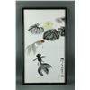 Image 1 : Embroidered Silk Picture w/Artist Name Zuoren