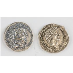 2 Assorted Ancient Rome Antonius & Commodus Coin