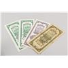 Image 2 : 1930 China Republic Custom Banknote 4 PC Assorted