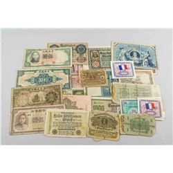 28 Assorted Worldwide Banknotes