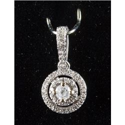 0.08ct & 0.07ct  Diamond Pendant CRV $1183