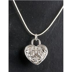 0.15ct Diamond Sterling Silver Pendant RV$1000