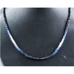 18k Gold Clasp Sapphire Necklace CRV $4929