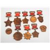 Image 2 : 10 Assorted Chinese Metal Medals