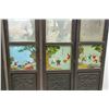 Image 14 : 8 Panel Chinese Wood Screen Painted Figures