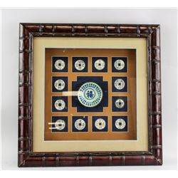 Chinese Coin Decorative Item Framed