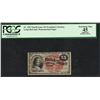 Image 1 : 1863 Fourth Issue 15 Cent Fractional Currency Note PCGS Extremely Fine 45 Appare