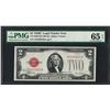 Image 1 : 1928E $2 Legal Tender Note Fr.1506 PMG Gem Uncirculated 65EPQ
