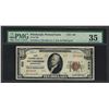 Image 1 : 1929 $10 National Currency Note Pittsburgh, Pennsylvania CH# 252 PMG Choice Very