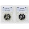Image 1 : Lot of 1962-1963 Franklin Half Dollar Proof Coins PCGS PR66