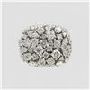 Image 1 : 14KT White Gold 2.33 ctw Natural Round Cut Diamond Anniversary Ring