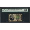 Image 1 : March 3, 1863 Fourth Issue 50 Cent Fractional Currency Note Fr.1379 PMG Very Fin