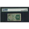 Image 2 : March 3, 1863 Fourth Issue 50 Cent Fractional Currency Note Fr.1379 PMG Very Fin
