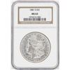 Image 1 : 1881-S $1 Morgan Silver Dollar Coin NGC MS63