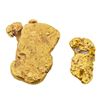 Image 2 : Lot of (2) Alaskan Gold Nuggets 4.0 Grams