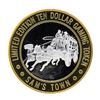 Image 2 : .999 Silver Sam's Town Las Vegas Nevada $10 Casino Limited Edition Gaming Token