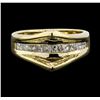 14KT White Gold 0.55 ctw Diamond Ring