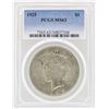 Image 1 : 1925 $1 Peace Silver Dollar Coin PCGS MS63
