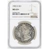 Image 1 : 1903-S $1 Morgan Silver Dollar Coin NGC MS63+