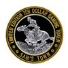 Image 1 : .999 Silver Sam's Town Las Vegas Nevada $10 Casino Limited Edition Gaming Token