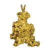 Image 2 : 10.7 Gram Total Weight Gold Nugget Pendant