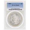 Image 1 : 1882 $1 Morgan Silver Dollar Coin PCGS MS62