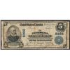 Image 1 : 1902 $5 The Peekskill National Bank Note CH# 8398