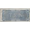 Image 2 : 1864 $10 Confederate States of America Note