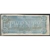 Image 2 : 1864 $20 Confederate States of America Note