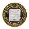 Image 1 : .999 Silver McCarran International Airport $10 Casino Limited Edition Gaming Tok