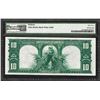 Image 2 : 1901 $10 Bison Legal Tender Note Fr.121m Mule PMG Choice Uncirculated 64