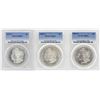 Image 1 : Lot of 1879-S to 1881-S $1 Morgan Silver Dollar Coins PCGS MS64