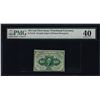 Image 1 : 1862 First Issue 10 Cent Fractional Currency Note PMG Extremely Fine 40