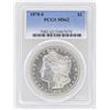 Image 1 : 1878-S $1 Morgan Silver Dollar Coin PCGS MS62