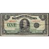 1923 $1 Dominion of Canada Note