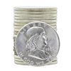 Roll of (20) 1960 Brilliant Uncirculated Franklin Half Dollar Coins