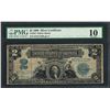 Image 1 : 1899 $2 Silver Certificate Note Fr.257 PMG Very Fine 20