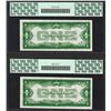 Image 2 : (2) Consecutive 1928A $1 Funnyback Silver Certificate Notes PCGS Very Choice New