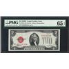 Image 1 : 1928D $2 Legal Tender Note Fr.1505 PMG Gem Uncirculated 65EPQ