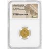 Image 1 : 641-668 Byzantine Empire Constans II AV Semissis Gold Coin NGC Certified