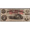 Image 1 : 1860's $1 The State of Missouri Defence Bond Obsolete Note