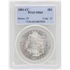 Image 1 : 1881-CC $1 Morgan Silver Dollar Coin PCGS MS64