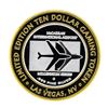 Image 2 : .999 Silver McCarran International Airport $10 Casino Limited Edition Gaming Tok