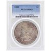 Image 1 : 1888 $1 Morgan Silver Dollar Coin PCGS MS63-Great Toning