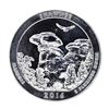 Image 1 : 2016 5oz Silver ATB Shawnee Illinois Silver Coin