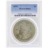 Image 1 : 1879 $1 Morgan Silver Dollar Coin PCGS MS63